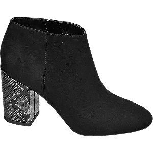 deichmann ladies black ankle boots