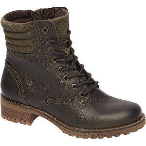 Landrover Donkergroene Leren Veterboot landrover kopen in de aanbieding Landrover Donkergroene Leren Veterboot landrover kopen in de aanbieding