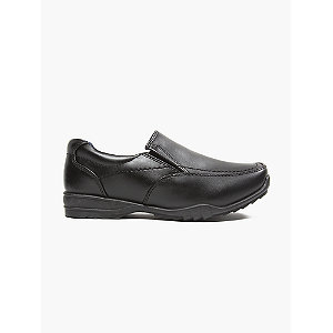 boys black slip on shoes
