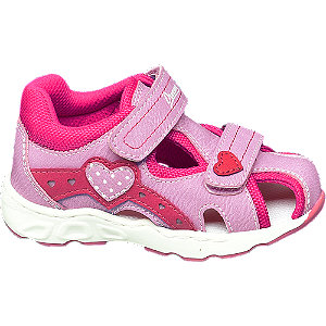 Levně Růžové dětské sandálky Cupcake Couture