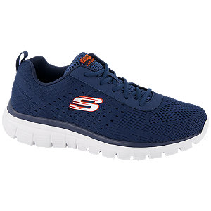 sketchers blue trainers
