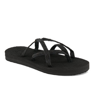 Teva Olowahu Damen Zehentrenner Schwarz
