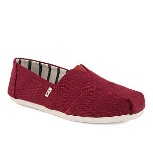 Image of Toms Classics Venice Damen Slipper Rot bei OchsnerShoes.ch
