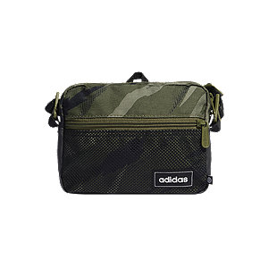 Levně Zeleno-černá taška přes rameno Adidas