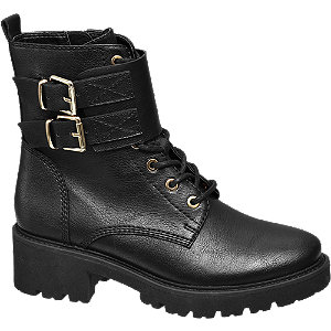 Graceland Zwarte Bikerboot Gespen graceland kopen in de aanbieding Graceland Zwarte Bikerboot Gespen graceland kopen in de aanbieding