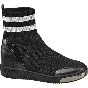 Graceland Zwarte Sneaker Wedge graceland kopen in de aanbieding