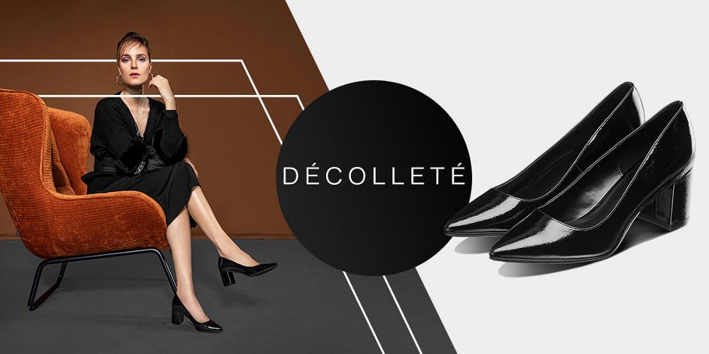 d&eacute;collet&eacute; donna