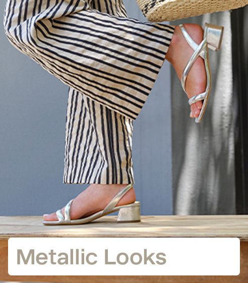 Metallic Looks für Damen online shoppen | DEICHMANN AT