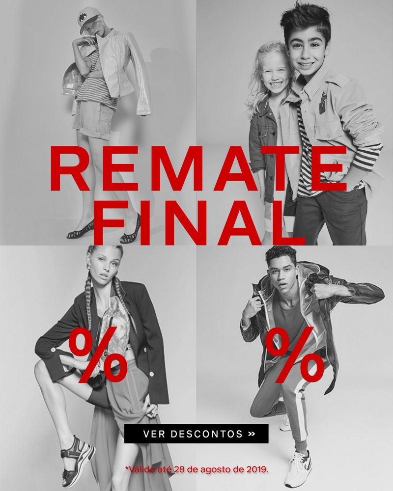 Remate final de saldos em sapatos verao 2019