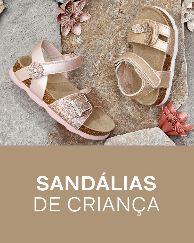 Sand&aacute;lias crian&ccedil;a | menino e menina