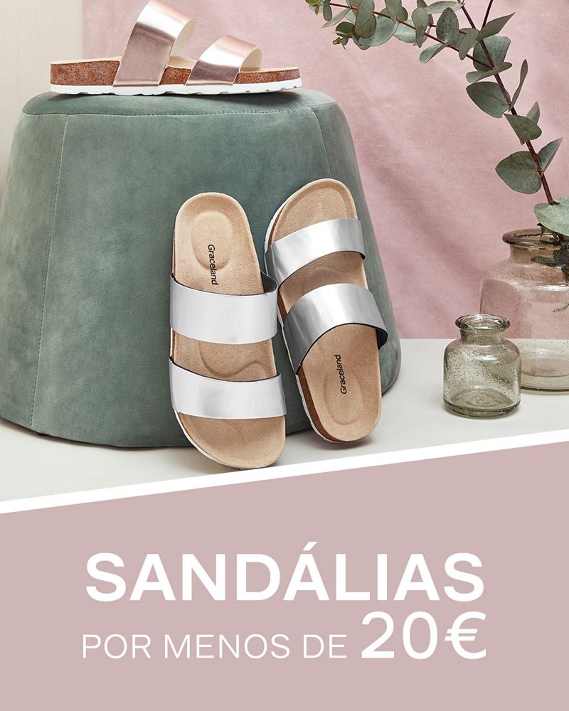 Sandalias por denajo de 20&euro;