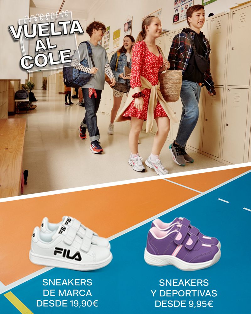 Sneakers Vuelta al Cole
