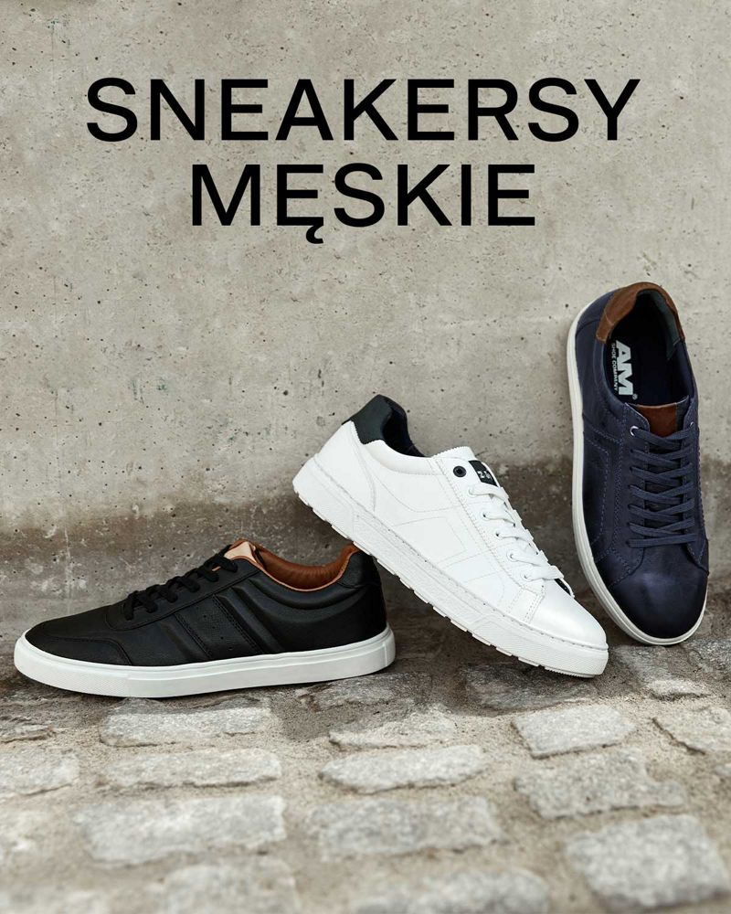 sneakersy męskie