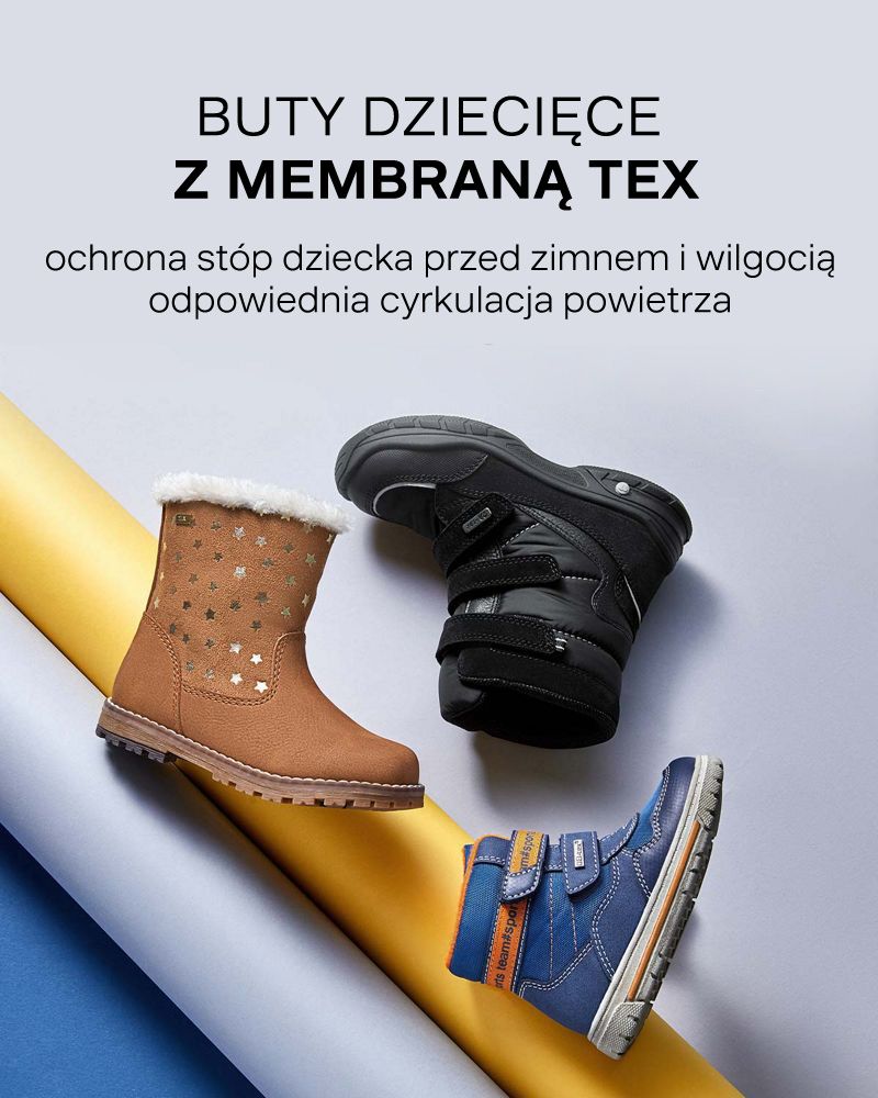 buty dziecięce z membraną