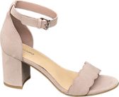 deichmann silver heels