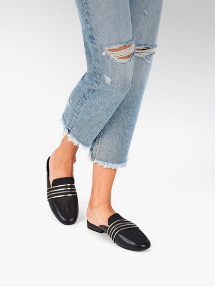Schwarz Von In Catwalk Mules Artikelnummernbsp;1149002 FJ1clK