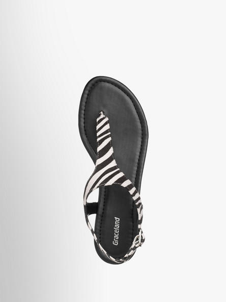 Sandale Graceland Artikelnummernbsp;1219042 In Schwarz Von jL354AR