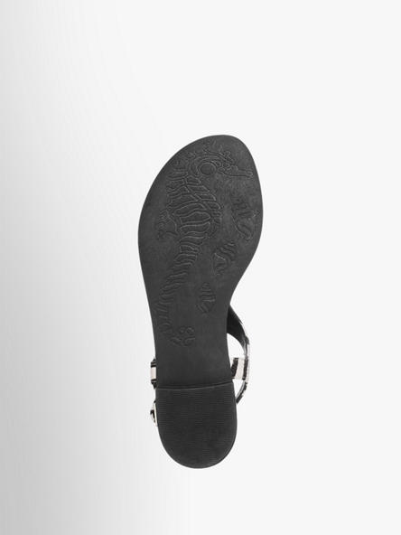 Sandale Graceland Artikelnummernbsp;1219042 In Schwarz Von jL354AR