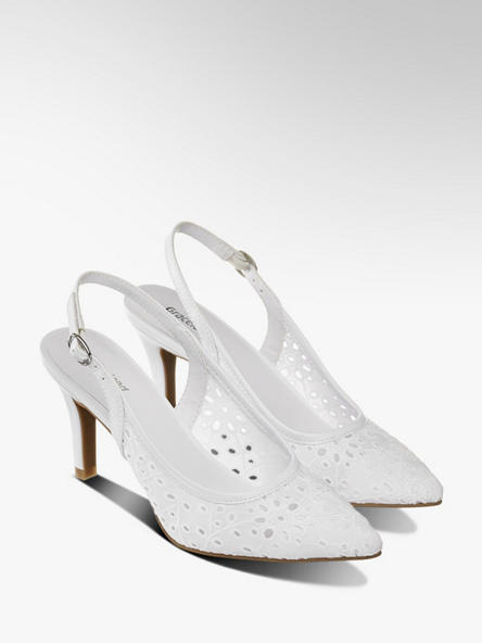 In Weiß Von Sling Graceland Artikelnummernbsp;1174010 Pumps gy6bf7