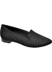 deichmann silver shoes