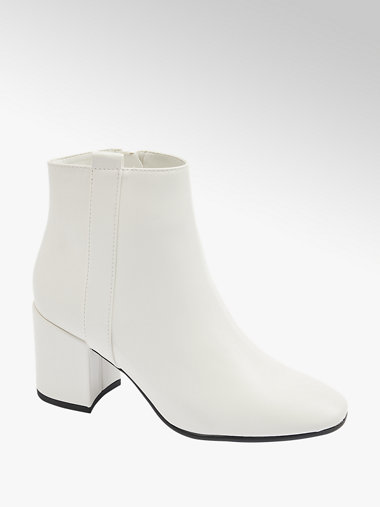 Deichmann catwalk stiefeletten weiß