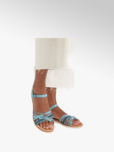 Sandalen damen blau deichmann Clearance