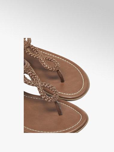 Graceland Sandalen in Braun | DEICHMANN AT