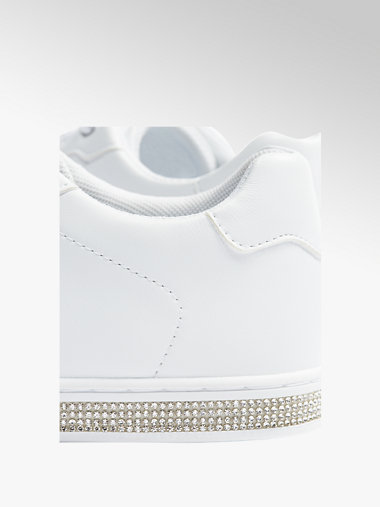 Graceland Sneaker in Weiß mit Glitzer-Details | DEICHMANN AT