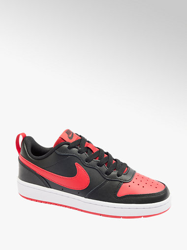 NIKE Sneaker COURT BOROUGH 2 in Schwarz Rot DEICHMANN AT