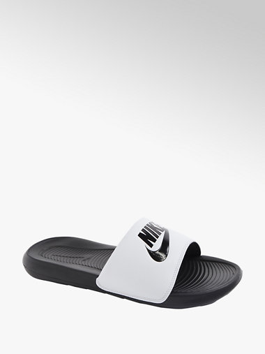 NIKE Badeschuhe VICTORI ONE SLIDE in WeiB Schwarz DEICHMANN AT