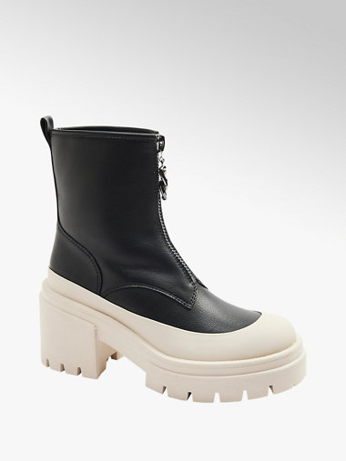 Catwalk Chunky Boots in Schwarz DEICHMANN AT