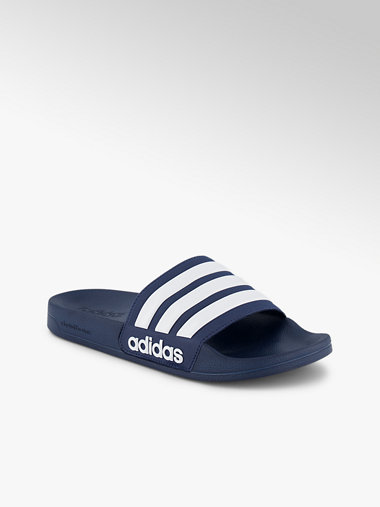 adidas CF Herren Adilette Blau in blau von Adidas gunstig im Online Shop kaufen