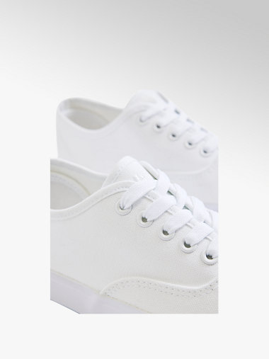 Sneaker weiß leinen clearance
