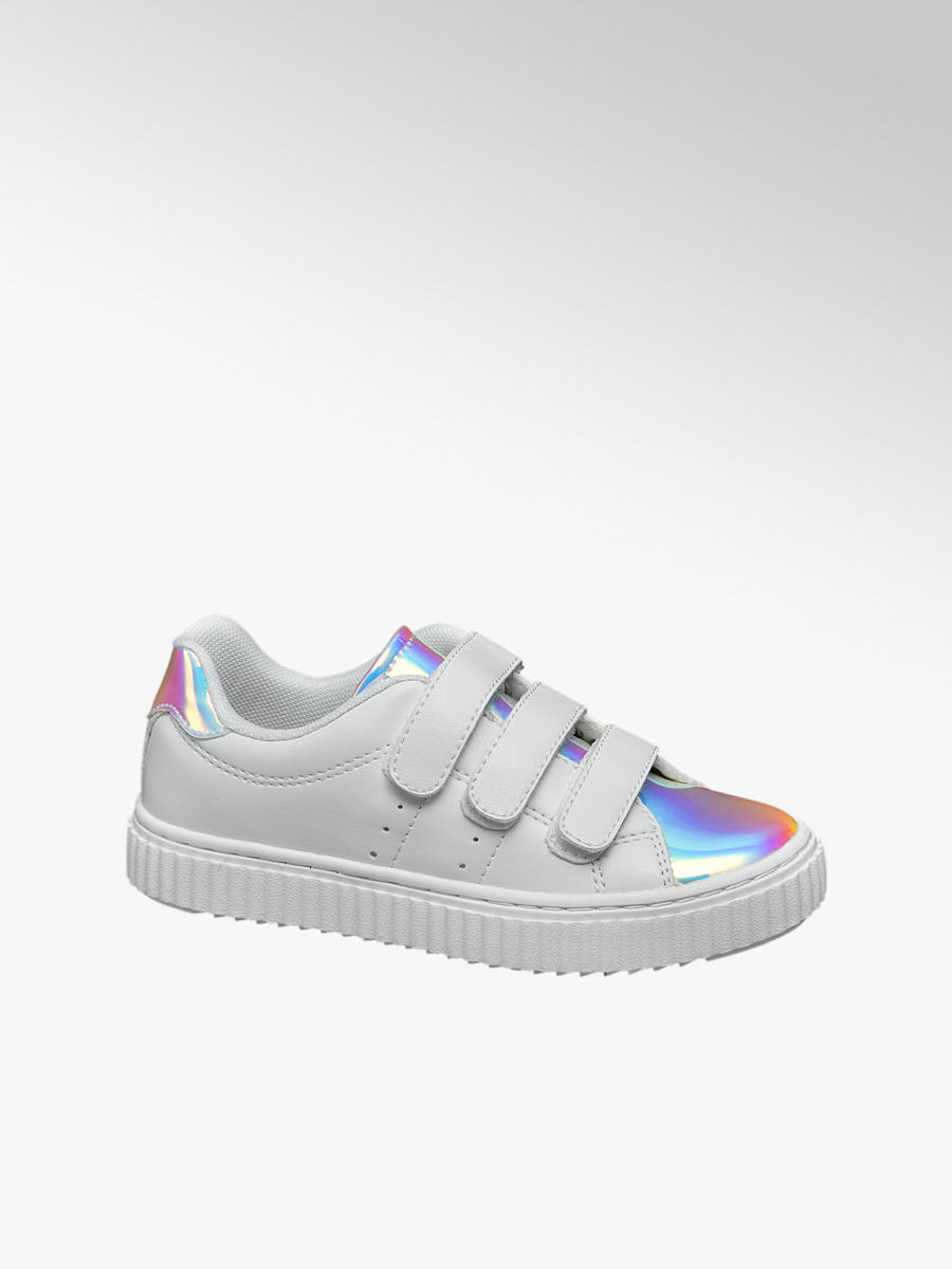 Sneakers Balducci Bambino Bianca con Triplo Velcro