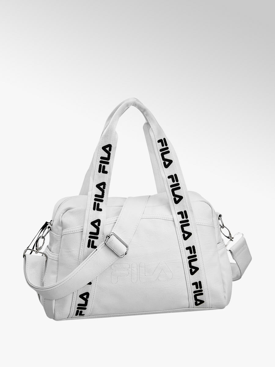 white fila bag