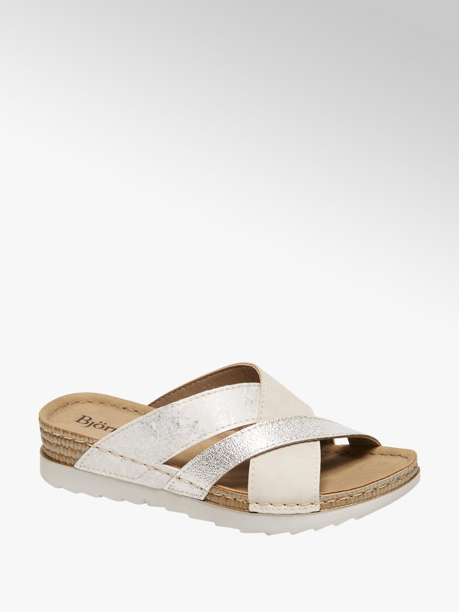kruisband slippers dames