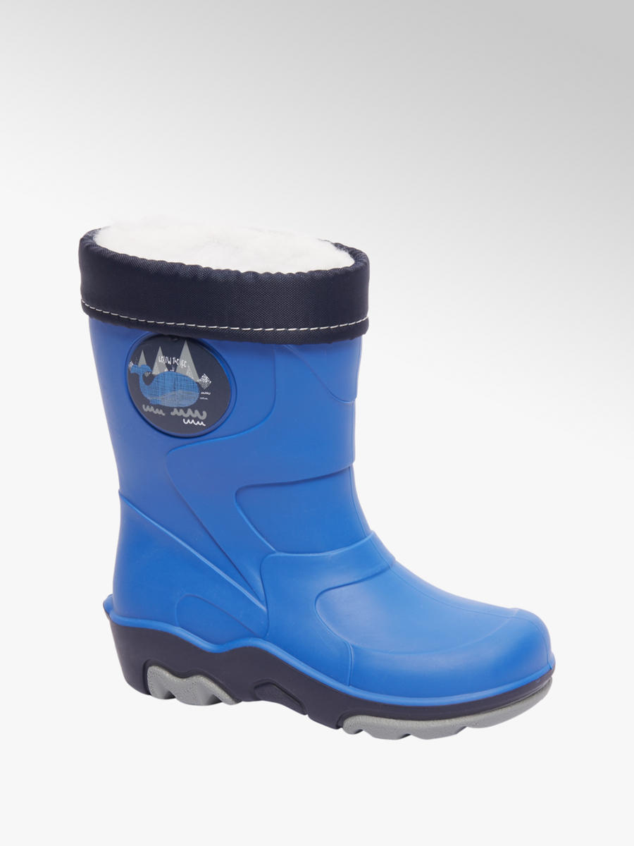 Blauwe regenlaars warmgevoerd Collecties Back to school Armyprint regenlaars Collecties Back to school