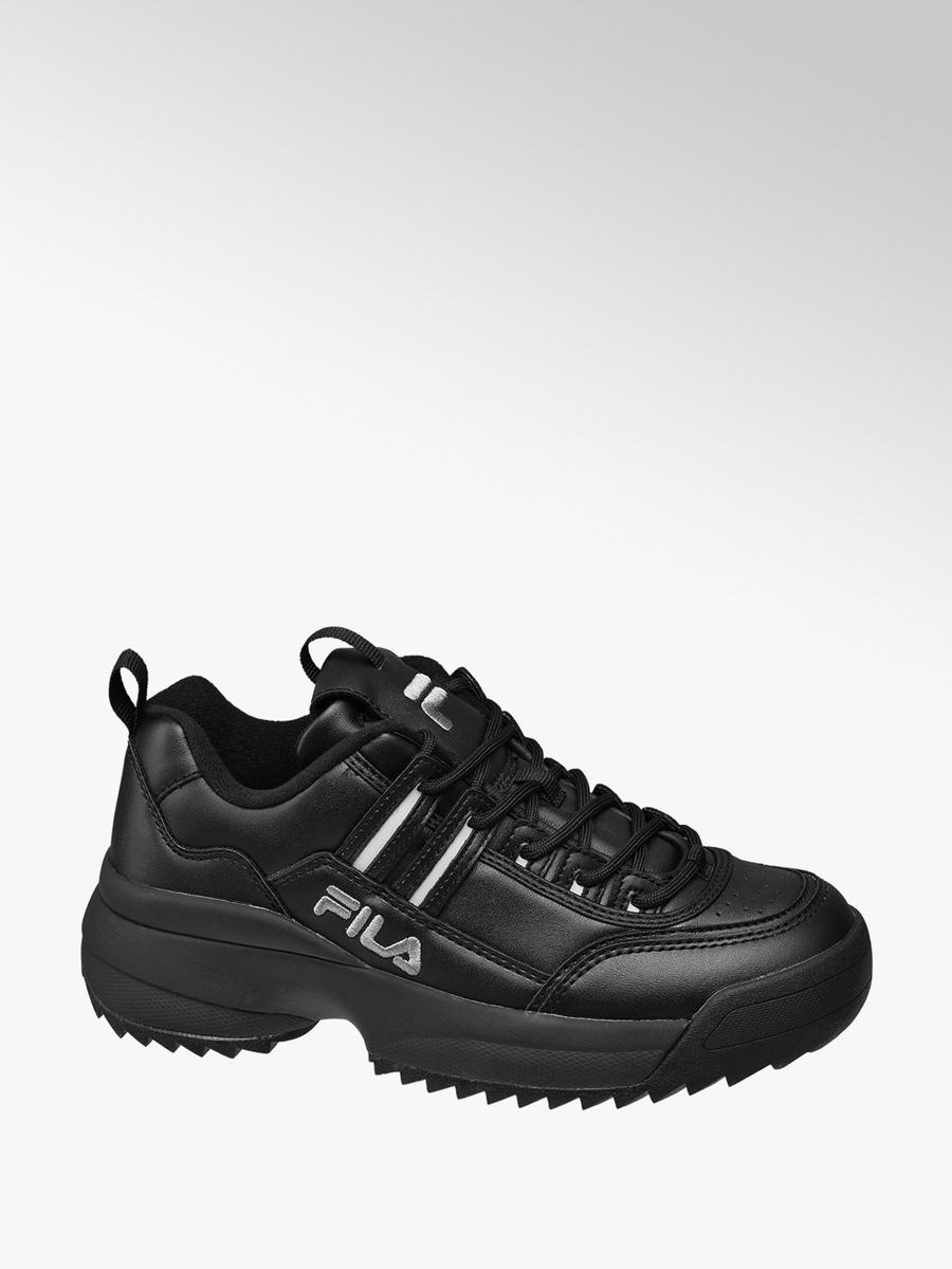 zwarte fila sneakers