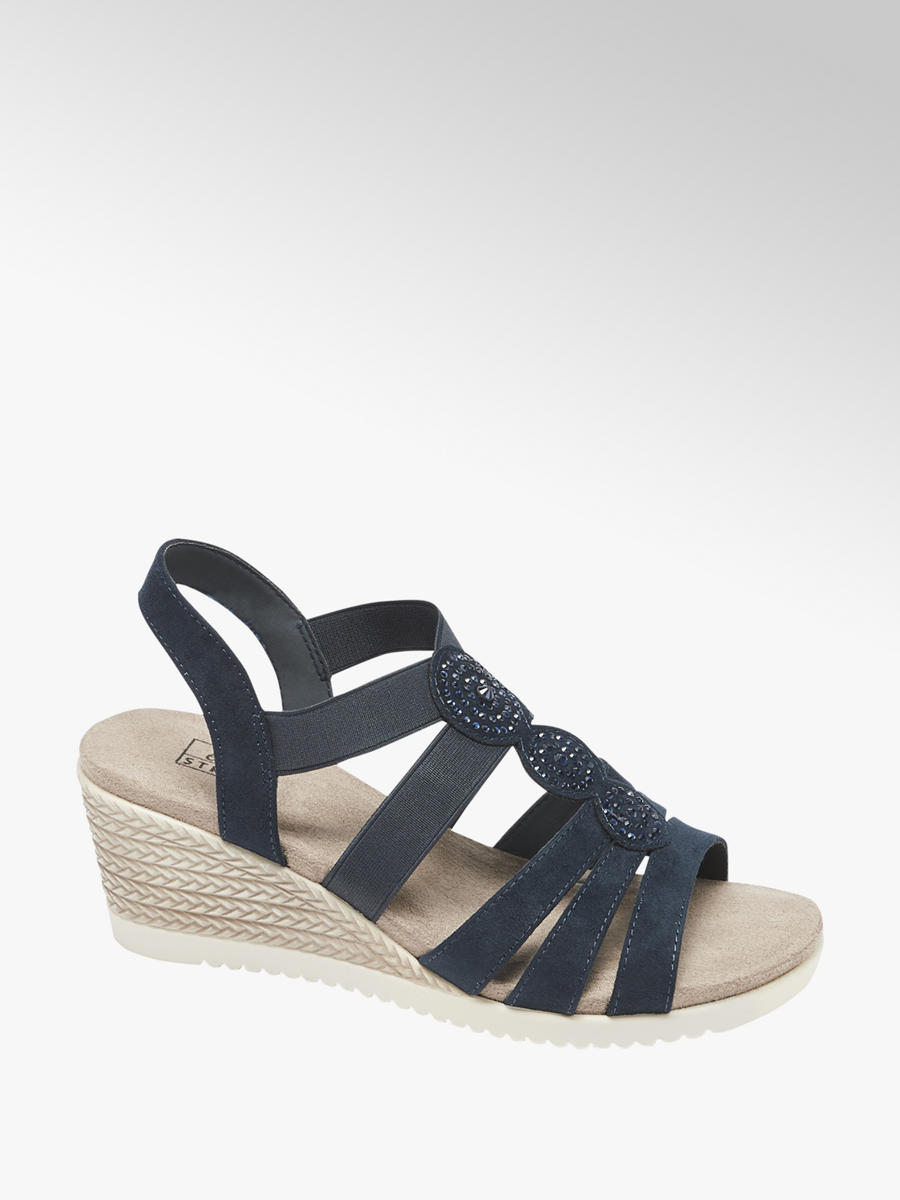 deichmann ladies wedge sandals