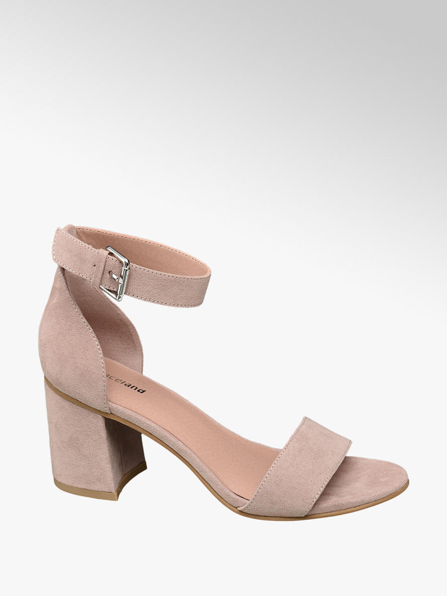 van haren sandalen met hak