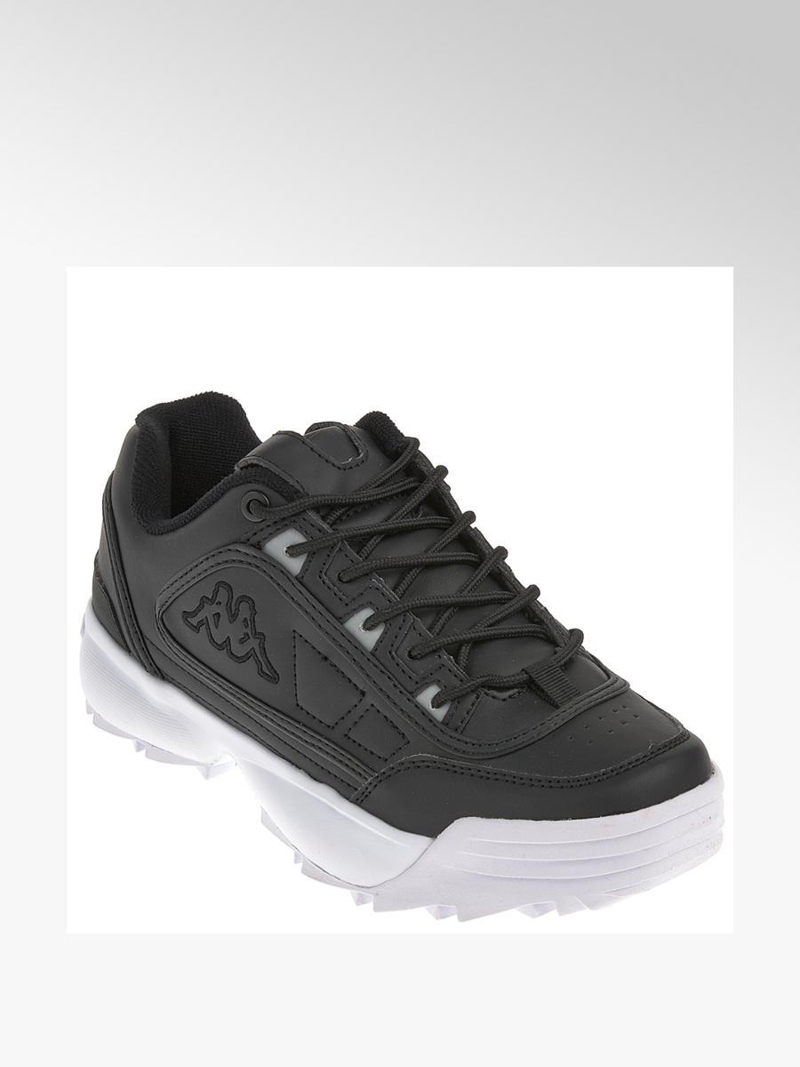 Chunky Sneakers Rave Damen Schuhe Sneakers Chunky Sneaker von Kappa in schwarz DEICHMANN