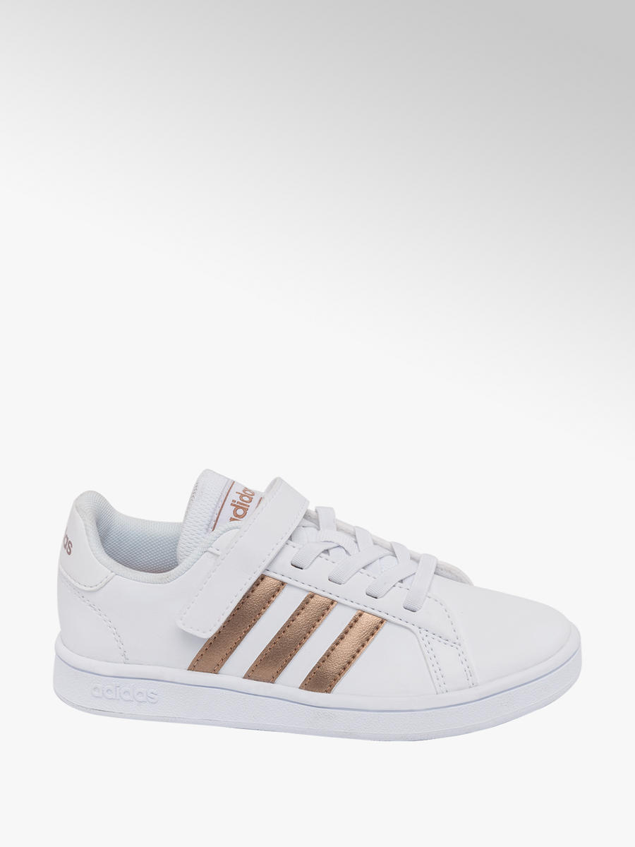 adidas strap trainers