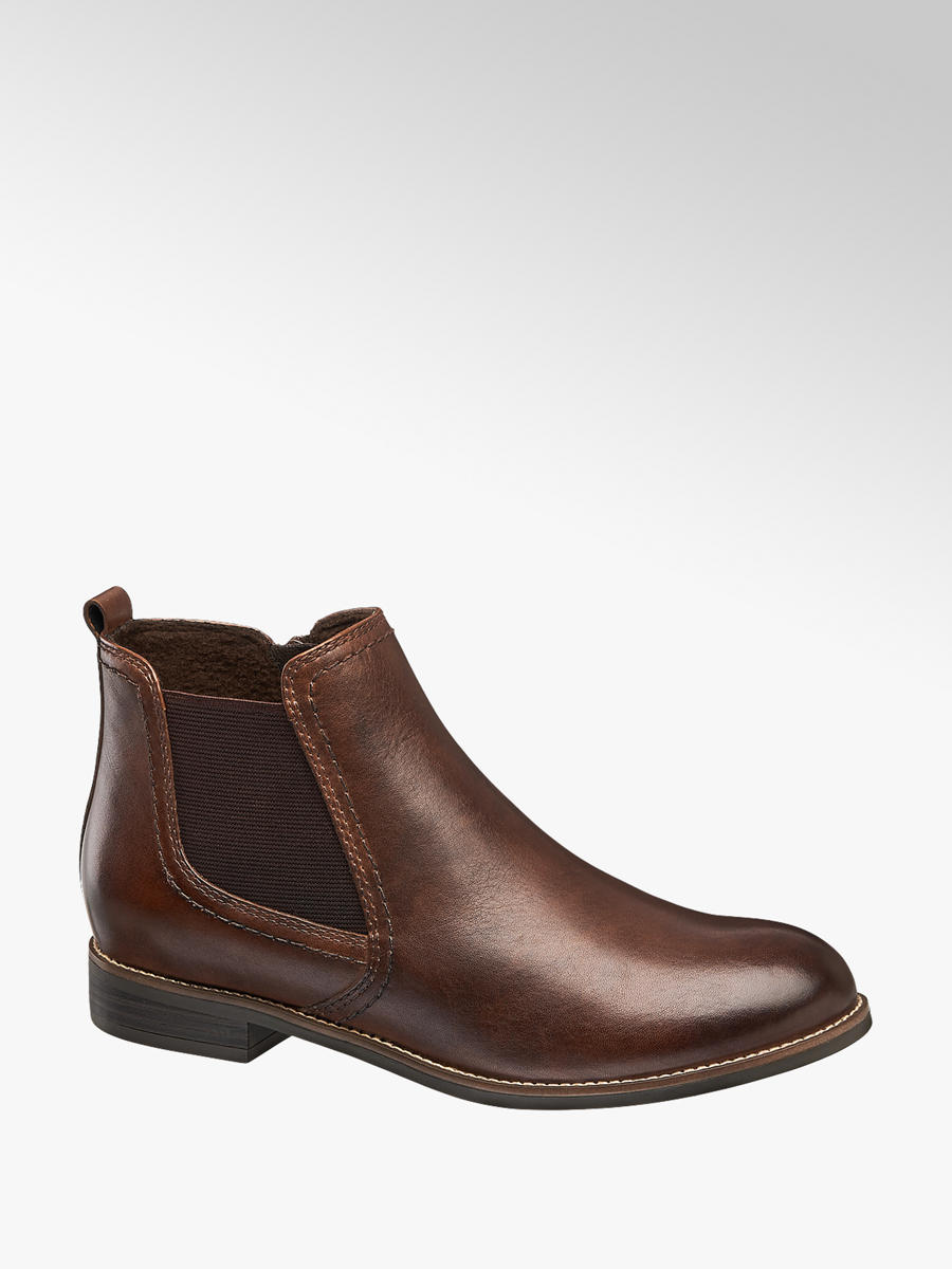 Cosy Moments Stijlvol aan de slag | vanHaren.nl Enkellaarzen Zonder Hak Dames Bruin | Goedkoop & Sale