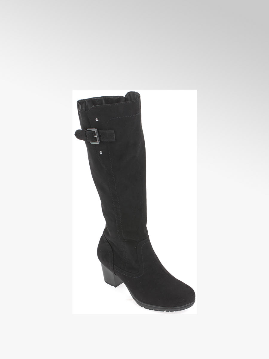 stiefel schwarz weite h