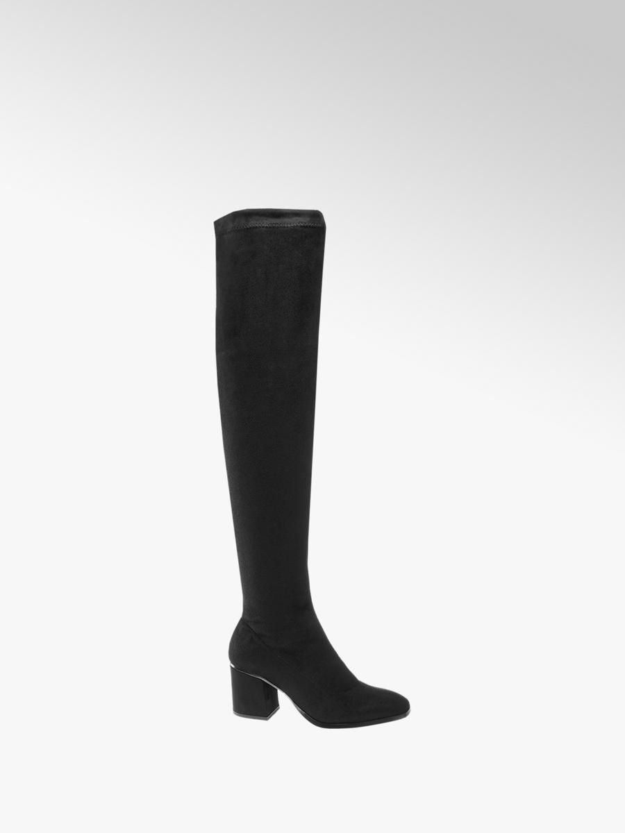 Overknee Stövel Dam Boots & Stövlar Högklackade Stövlar Högklackade stövlar Svart DAM | H&M SE