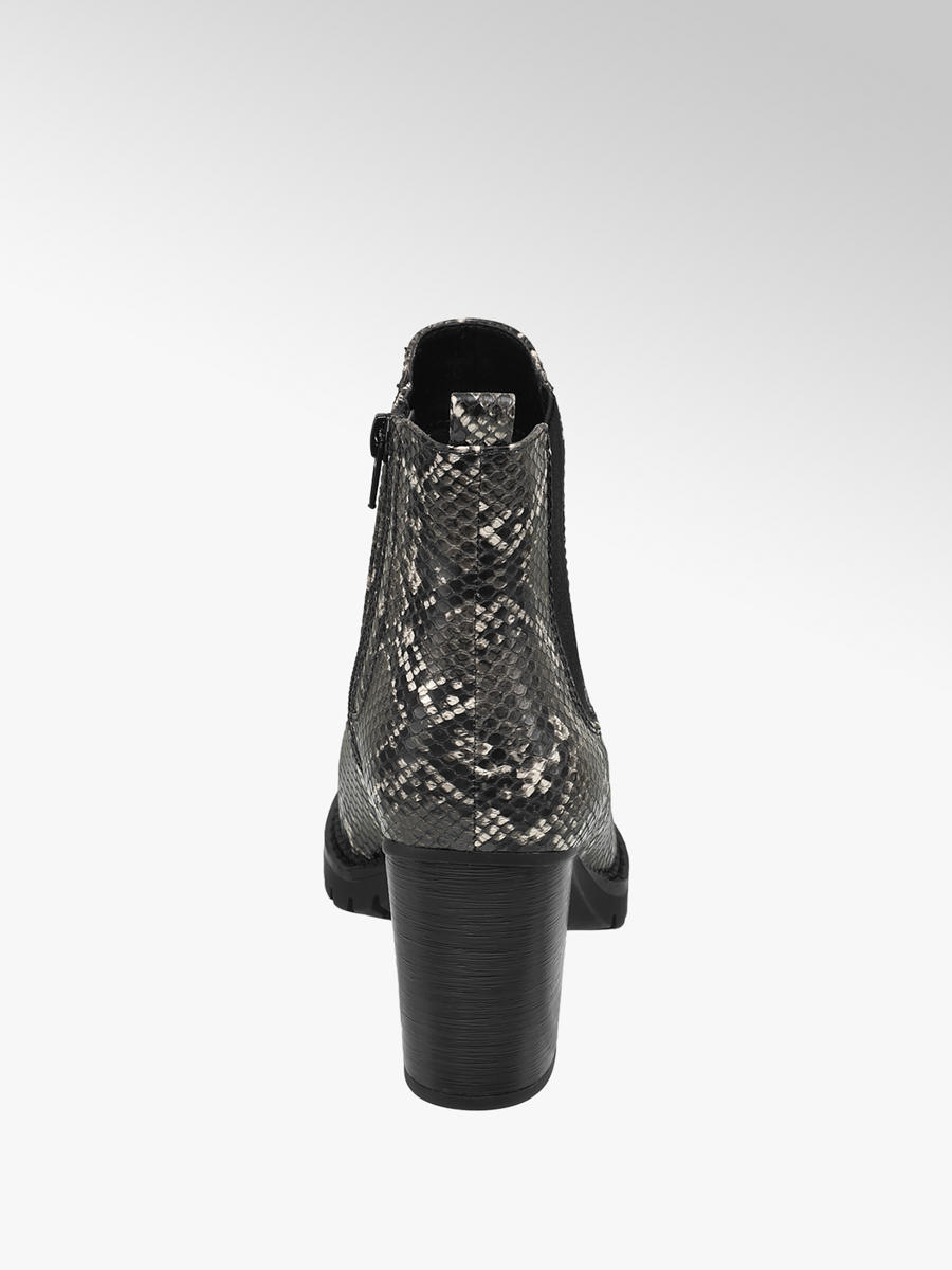 Zwarte chelsea boot slangenprint Collecties Fall Zwarte chelsea boot slangenprint Collecties Fall