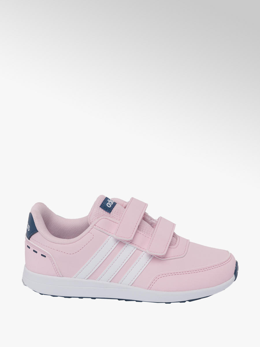 girls pink adidas trainers