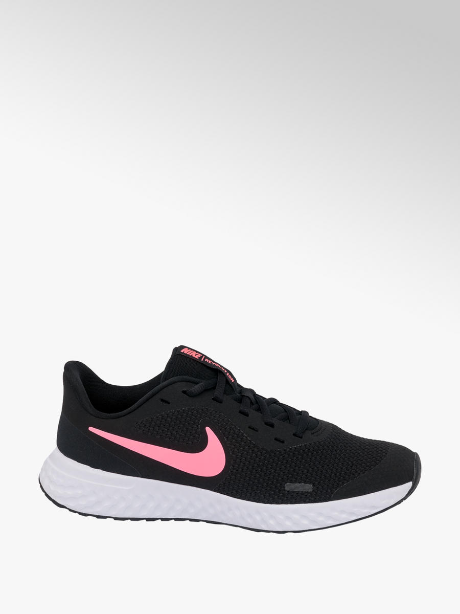 nike revolution 4 black pink