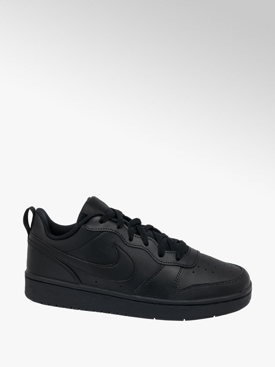 nike black school shoes with laces
