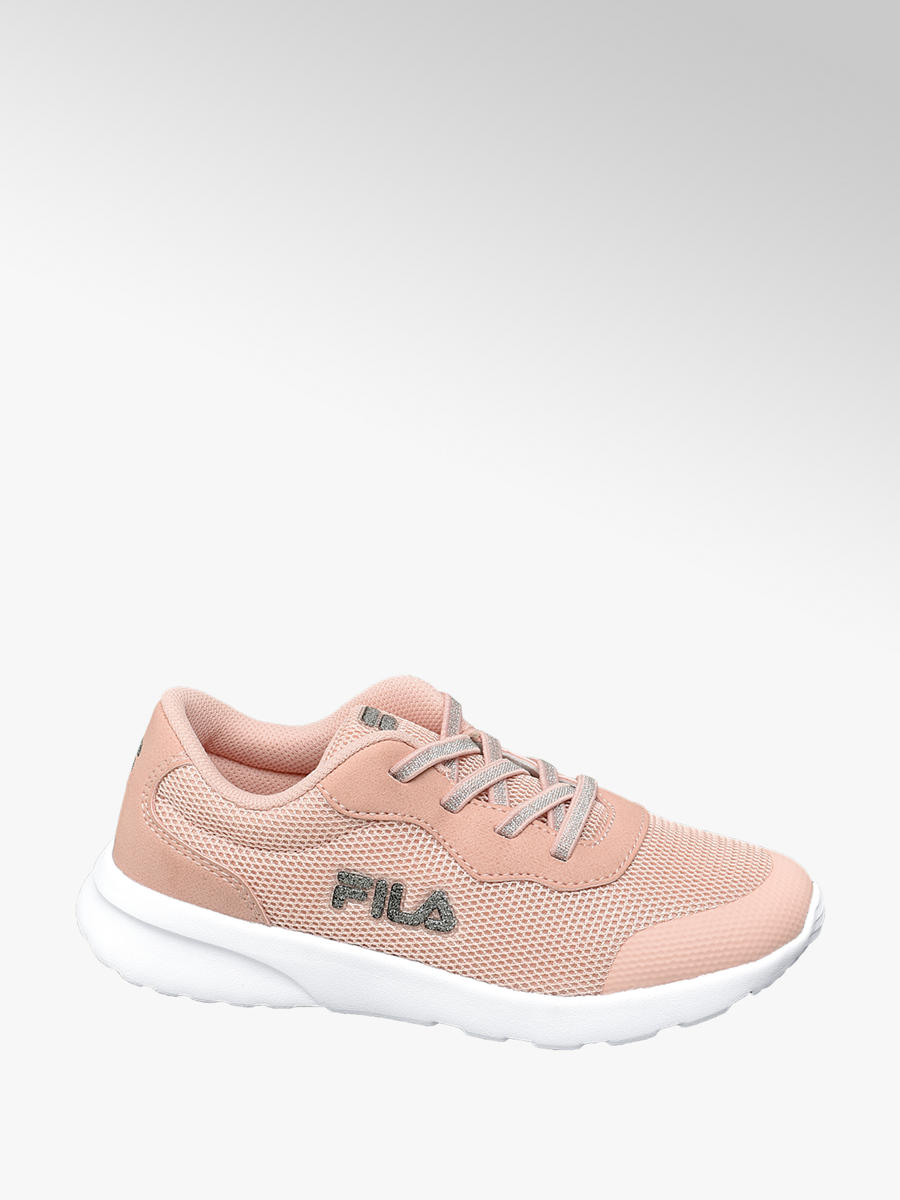 baby pink fila trainers